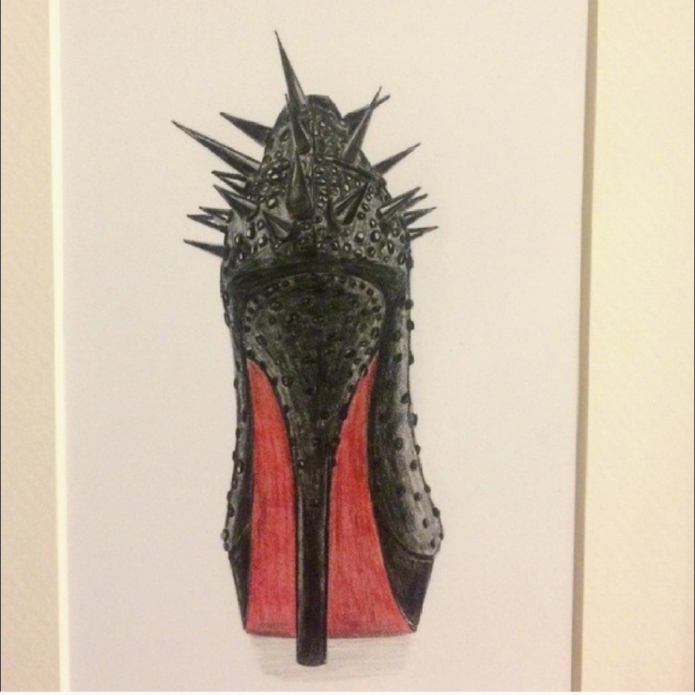 Louboutin artwork 💥